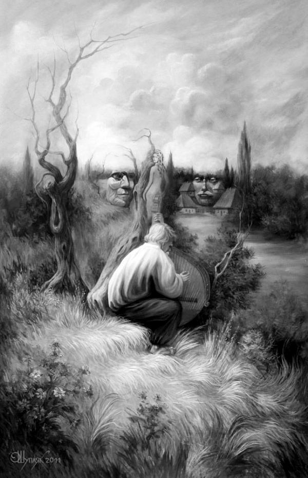 Incredible Optical Illusions by Oleg Shuplyak