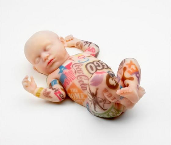 Dietrich Wegner's Tattooed Babies