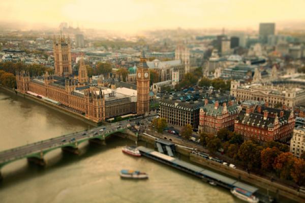 Tilt-shift photography by Ben Thomas