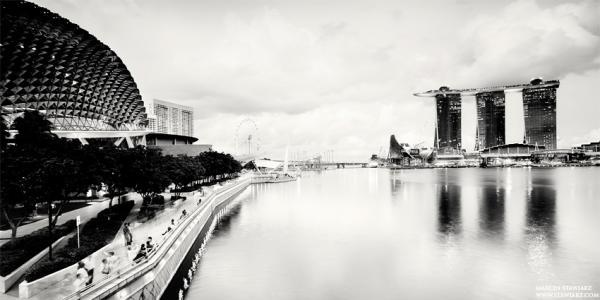 Black and White Cityscapes by Marcin Stawiarz