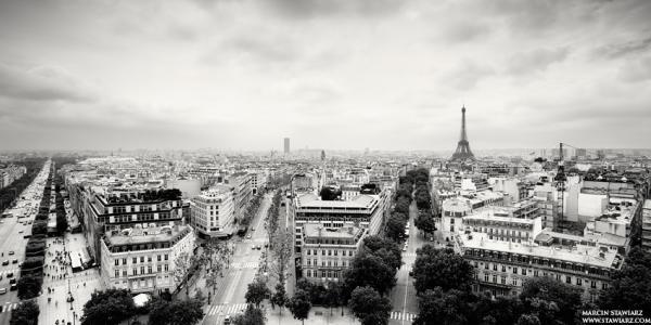 Black and White Cityscapes by Marcin Stawiarz