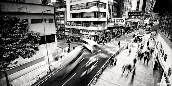 Black and White Cityscapes by Marcin Stawiarz