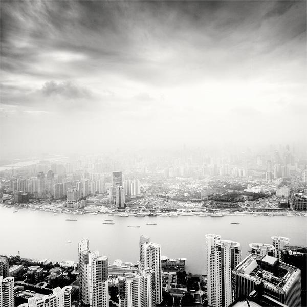Black and White Cityscapes by Marcin Stawiarz