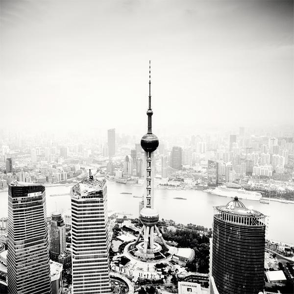 Black and White Cityscapes by Marcin Stawiarz