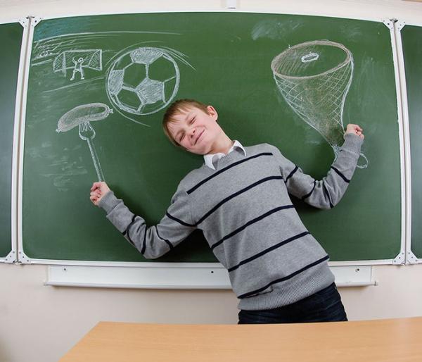 Chalkboard Yearbook Portraits