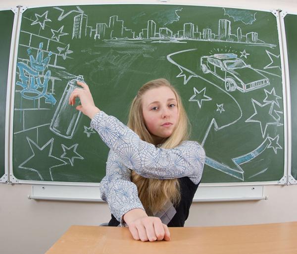 Chalkboard Yearbook Portraits
