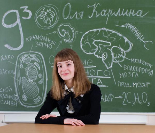 Chalkboard Yearbook Portraits