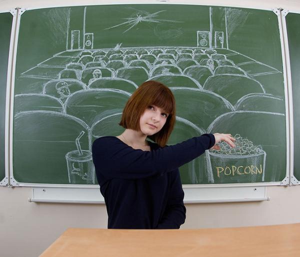 Chalkboard Yearbook Portraits