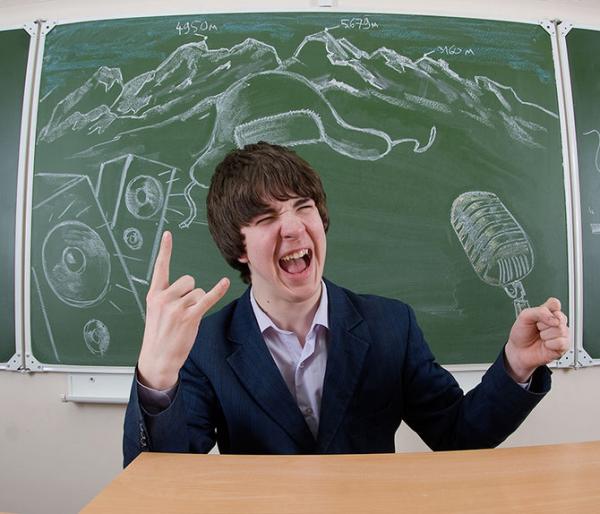 Chalkboard Yearbook Portraits