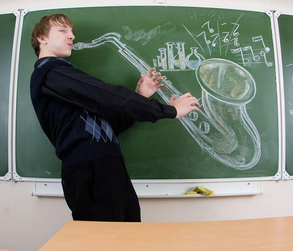 Chalkboard Yearbook Portraits