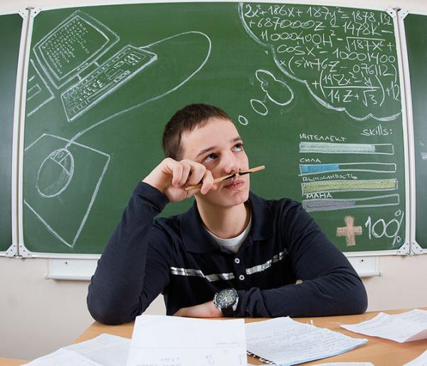 Chalkboard Yearbook Portraits