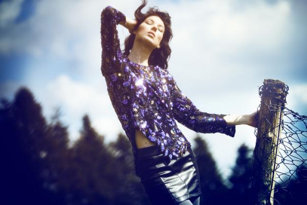 Sequined Field Photography by Kerem Cobanli