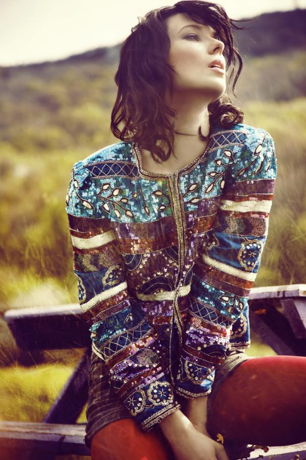 Sequined Field Photography by Kerem Cobanli