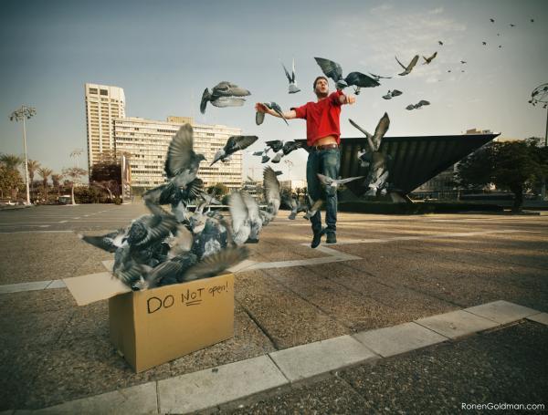 Surrealistic Photo Manipulations by Ronen Goldman