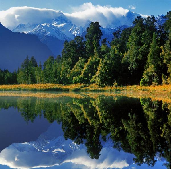 Beautiful Reflection Shots in Lake Matheson