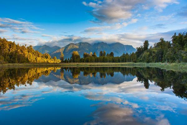 Beautiful Reflection Shots in Lake Matheson
