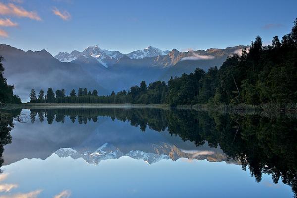 Beautiful Reflection Shots in Lake Matheson