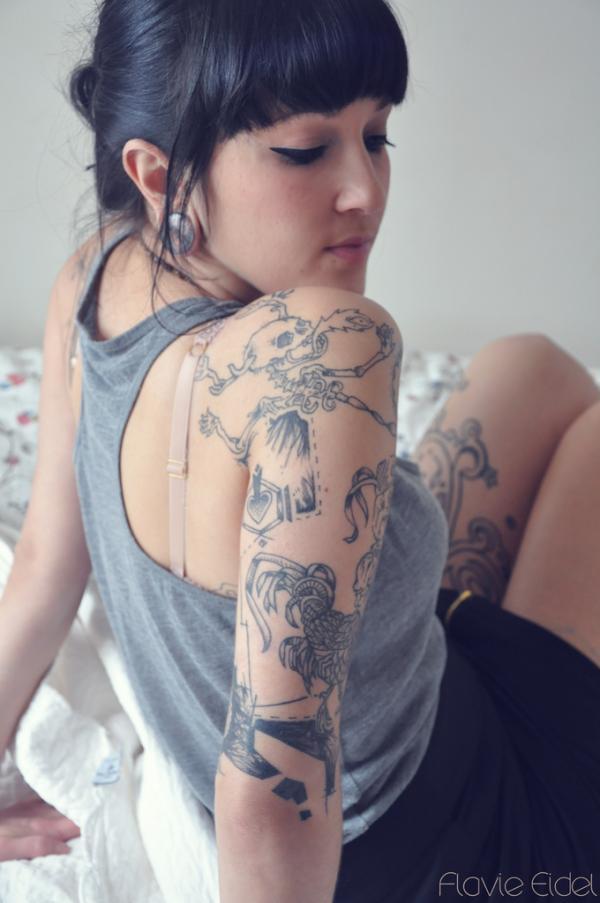 Tattoo Photography by Flavie Eidel