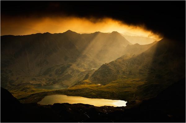 Cloudy mountains by Cornel Pufan