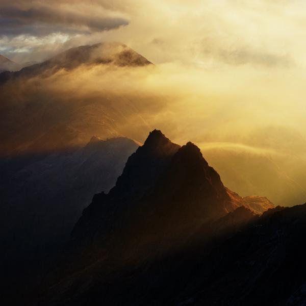 Cloudy mountains by Cornel Pufan