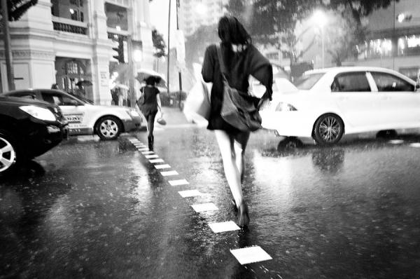 People in the Rain by Danny Santos
