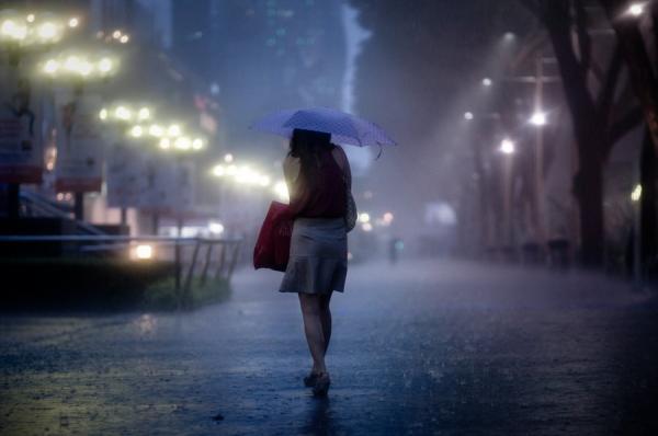 People in the Rain by Danny Santos