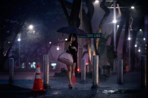 People in the Rain by Danny Santos