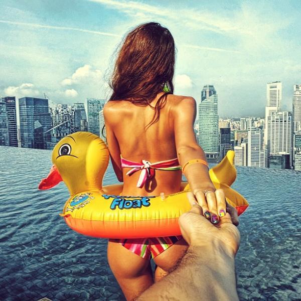 Follow Me - Romantic Photography by Murad Osmann