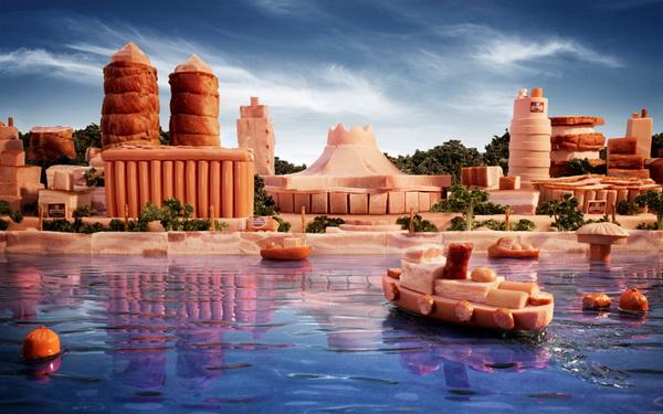 Creative Foodscapes by Carl Warner