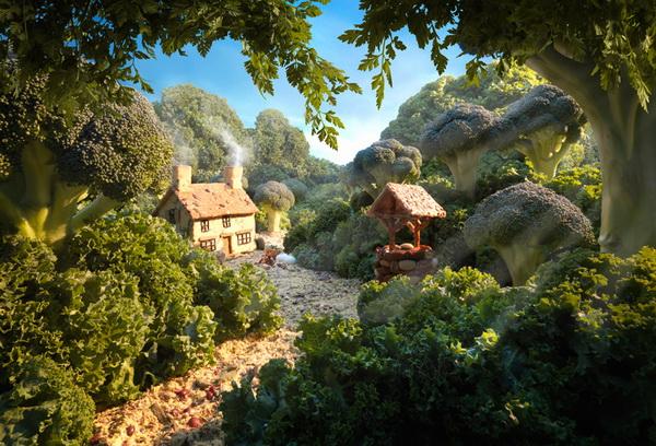 Creative Foodscapes by Carl Warner