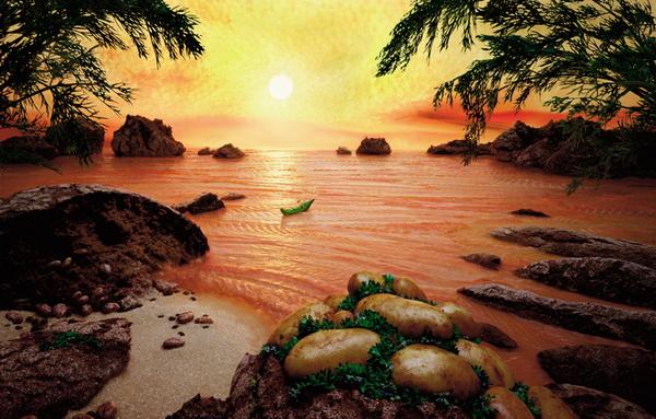 Creative Foodscapes by Carl Warner