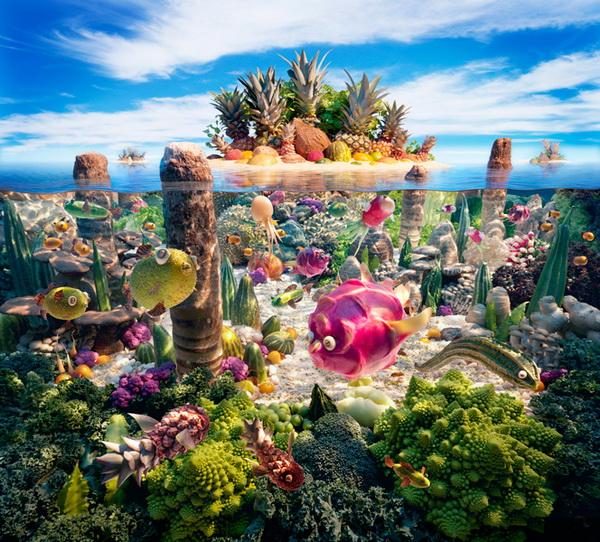Creative Foodscapes by Carl Warner