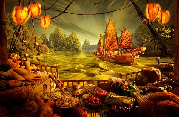 Creative Foodscapes by Carl Warner