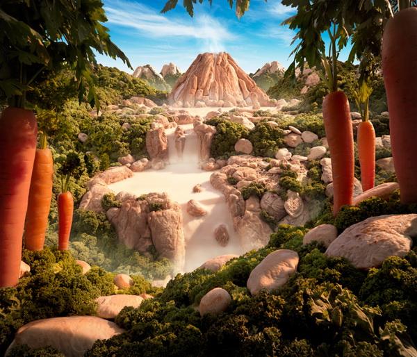 Creative Foodscapes by Carl Warner