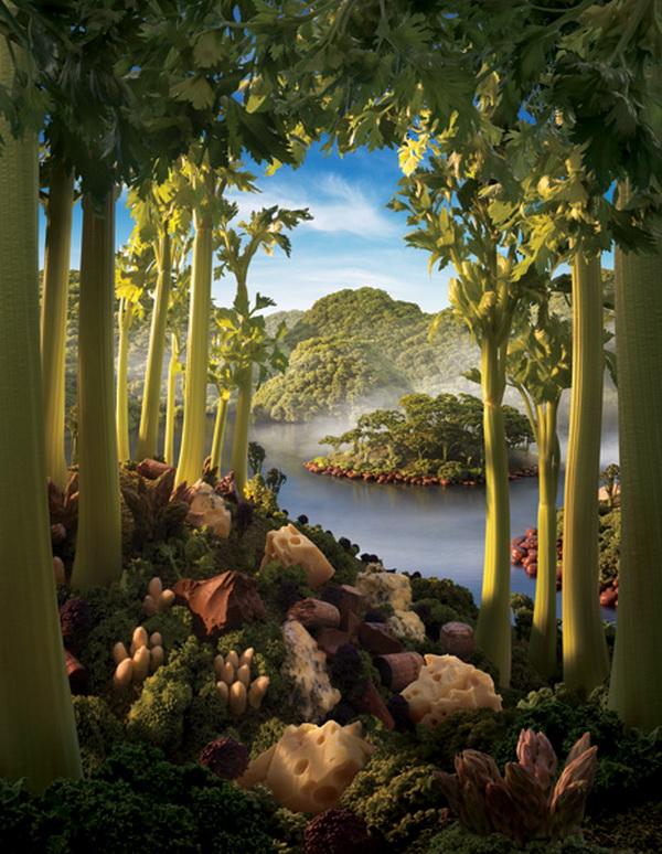 Creative Foodscapes by Carl Warner