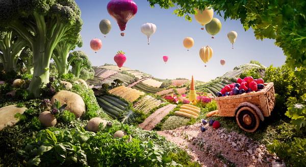Creative Foodscapes by Carl Warner