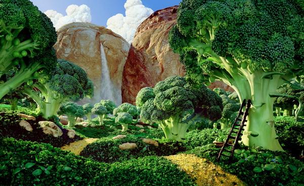 Creative Foodscapes by Carl Warner