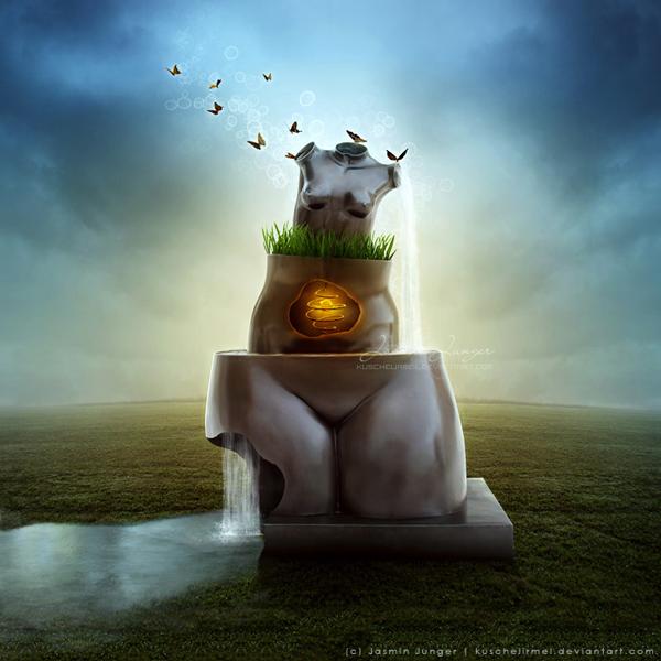 7 ISurreal Photo by kuschelirmel 35 Creative Surreal Photo Manipulations