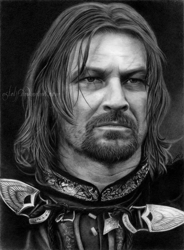 36 Boromir 35 Amazing Examples of Black And White Photography
