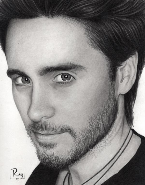 29 Jared Leto 35 Amazing Examples of Black And White Photography