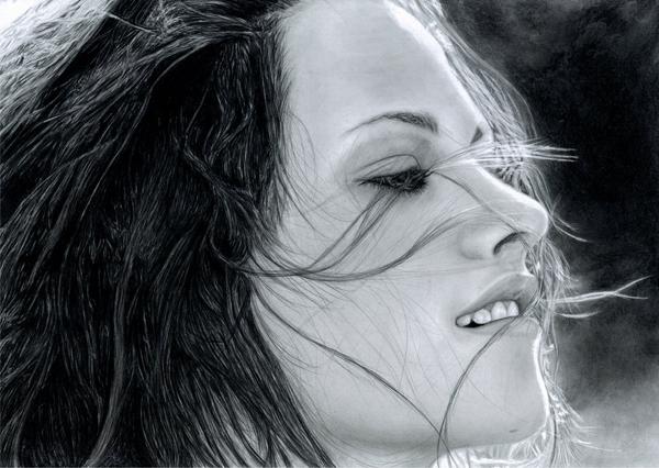 35 kristen_stewart_by_muse0107 35 Amazing Examples of Black And White Photography