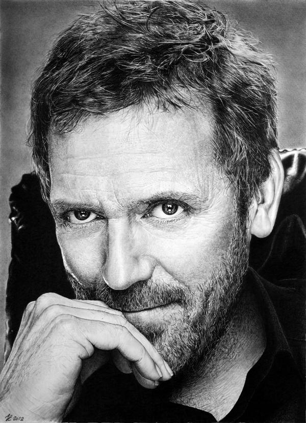 14 gregory_house_by_francoclun 35 Amazing Examples of Black And White Photography