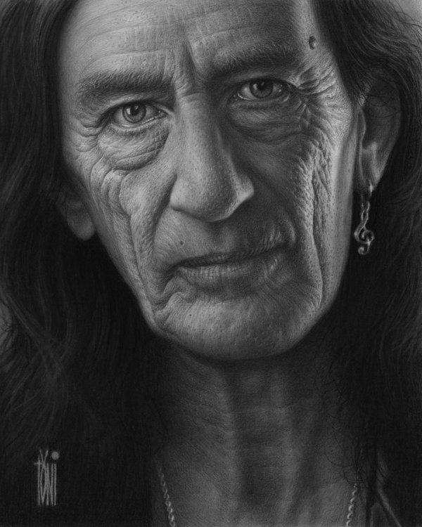 5 ken_hensly___ex_uriah_heep_by_toniart57 35 Amazing Examples of Black And White Photography