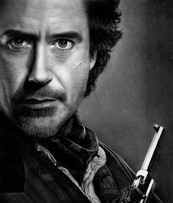 2 sherlock_holmes_by_stanbos 35 Amazing Examples of Black And White Photography