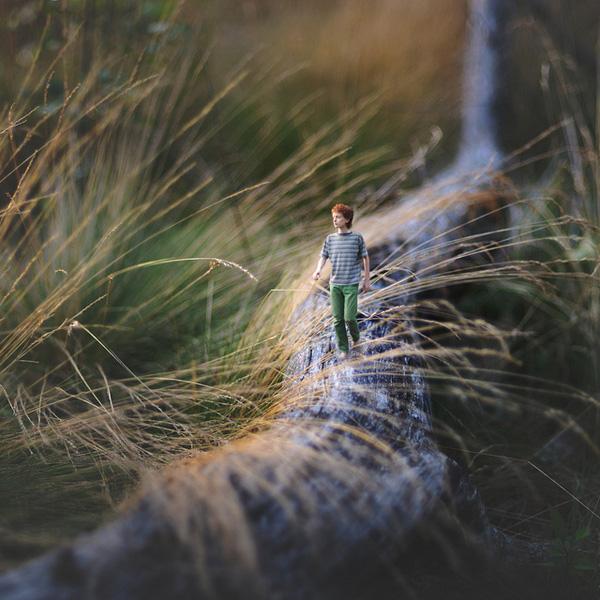 Miniature Photo Manipulations by Fiddle Oak