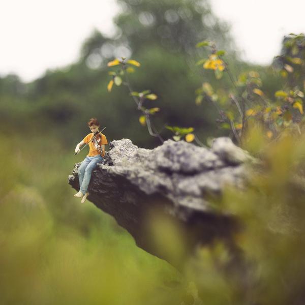 Miniature Photo Manipulations by Fiddle Oak