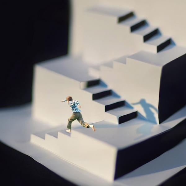 Miniature Photo Manipulations by Fiddle Oak