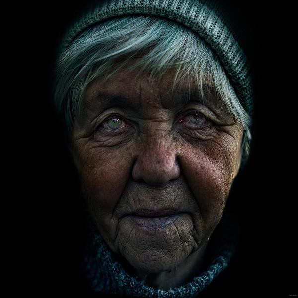 Wrinkled Faces by Andrey Zharov