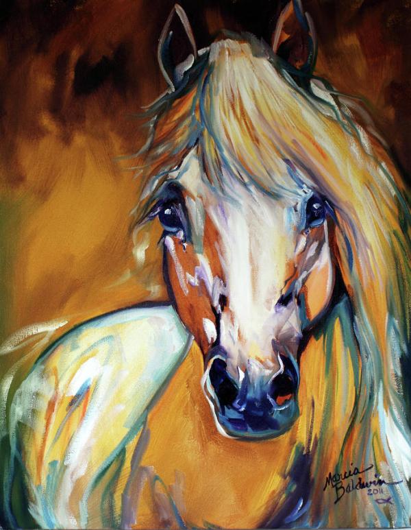 Horse Paintings by Marcia Baldwin