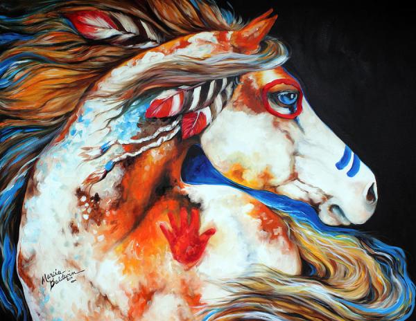Horse Paintings by Marcia Baldwin